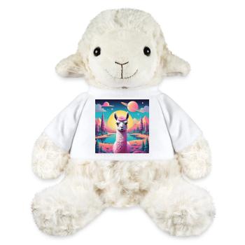 Space-Lama - MiniFeet® Schaf Annika - Weiß - Vorne