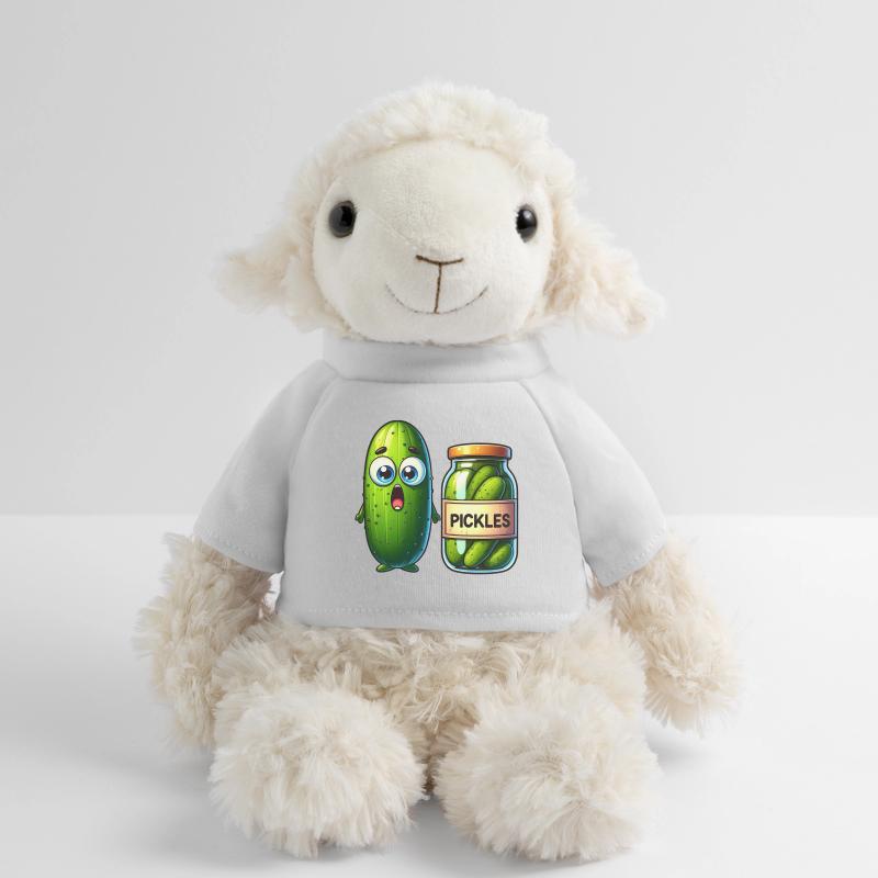 La situation difficile des cornichons au concombre : choqué et choqué ! Mouton en peluche Annika MiniFeet®