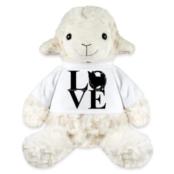 Chihuahua Love Dog Motif - Mouton en peluche Annika MiniFeet® - blanc - Devant