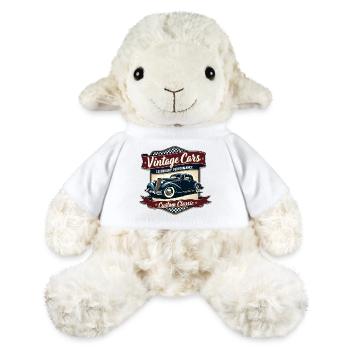 Voiture vintage design rétro - Mouton en peluche Annika MiniFeet® - blanc - Devant