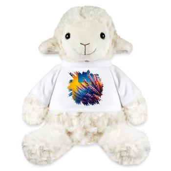 Heather - Västergötland Landscape Flowers Sweden - MiniFeet® Sheep Annika - white - Front