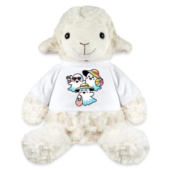 Sweet ghosts on the beach - MiniFeet® Sheep Annika - white - Front