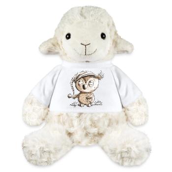Little Night Owl Owl - MiniFeet® Sheep Annika - white - Front