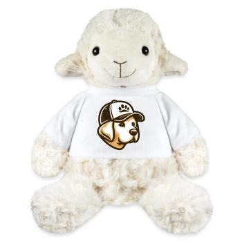 Labrador Head with Cap - MiniFeet® Sheep Annika - white - Front