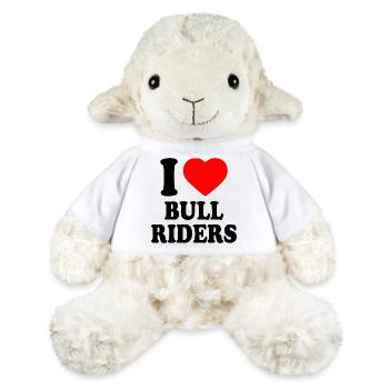 I love bull riders - MiniFeet® Schaf Annika - Weiß - Vorne