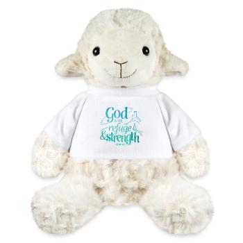 God is our refuge and strength - MiniFeet® Sheep Annika - white - Front
