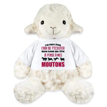 I think of my sheep - MiniFeet® Sheep Annika - white - Front