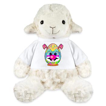 Gifts for Easter - Easter Eggs Clown - MiniFeet® Sheep Annika - white - Front