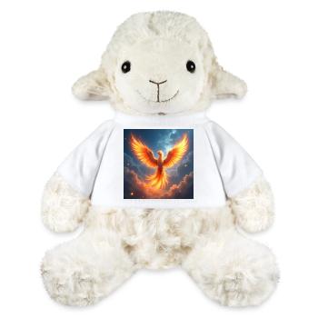Krafttier Phoenix - MiniFeet® Schaf Annika - Weiß - Vorne