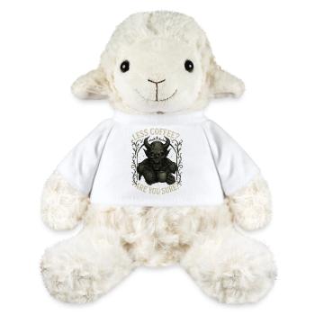 Dark Roast Coffee Demon - MiniFeet® Sheep Annika - white - Front