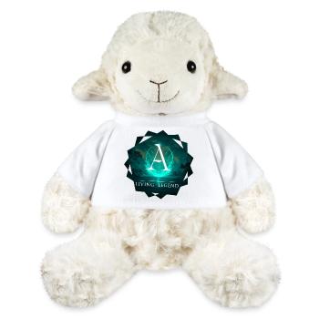 Mythological Apsilon Design - MiniFeet® Sheep Annika - white - Front