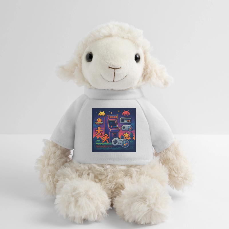 Conception de jeu d’arcade Pixel rétro Mouton en peluche Annika MiniFeet®