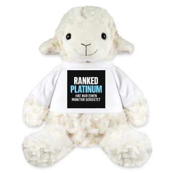 Rangliste Gaming Spruch Design - MiniFeet® Schaf Annika - Weiß - Vorne