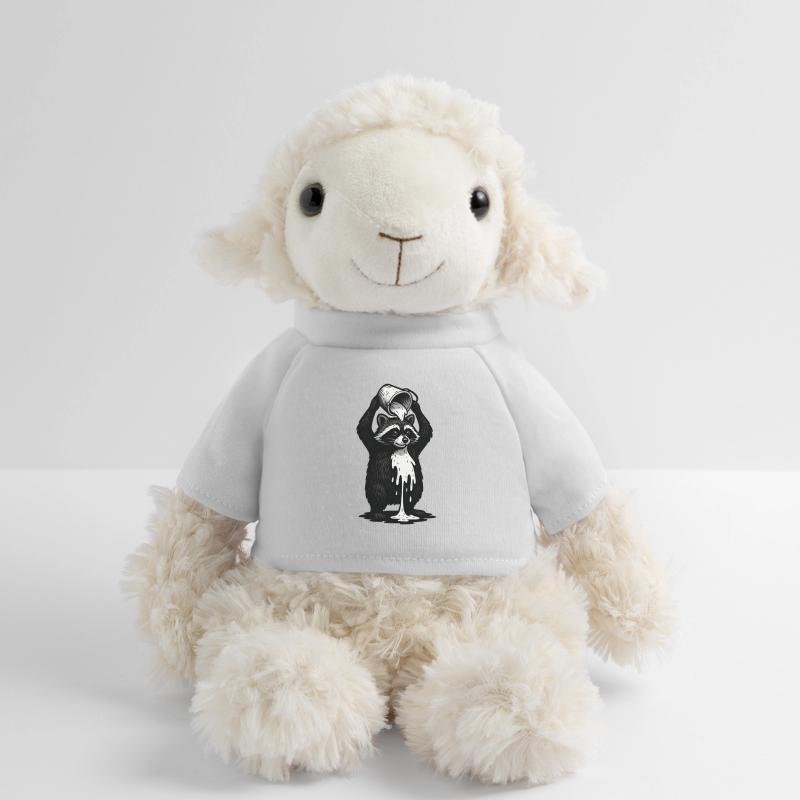 Waschbär mit Farbeimer MiniFeet® Schaf Annika