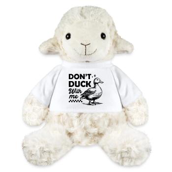 Motif sauvage avec Fjäll Norden - Mouton en peluche Annika MiniFeet® - blanc - Devant