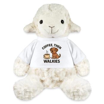 Cafés, puis promenades - Mouton en peluche Annika MiniFeet® - blanc - Devant