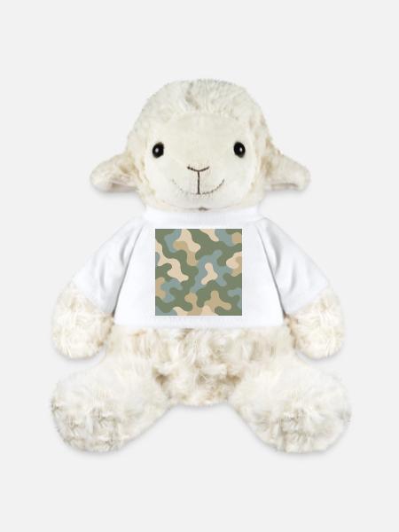 Moderner Camouflage-Hoodie - MiniFeet® Schaf Annika - Weiß