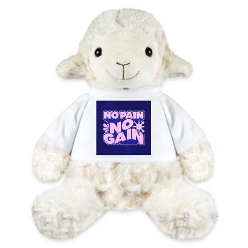 Pas de douleur, pas de gain Conception motivante - Mouton en peluche Annika MiniFeet® - blanc - Devant