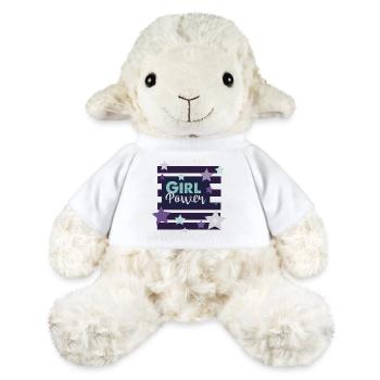Conception de motivations de pouvoir féminin - Mouton en peluche Annika MiniFeet® - blanc - Devant