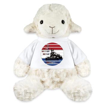 Kart Driver Netherland Design - Mouton en peluche Annika MiniFeet® - blanc - Devant