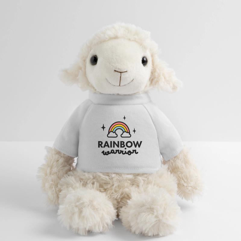 Regenbogen-Krieger-Logo MiniFeet® Schaf Annika