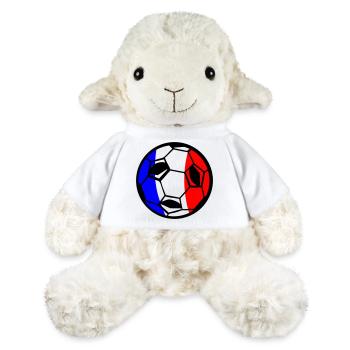 Football France - Mouton en peluche Annika MiniFeet® - blanc - Devant