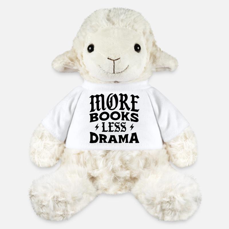 Plus de livres, moins de drame - Mouton en peluche Annika MiniFeet® - blanc