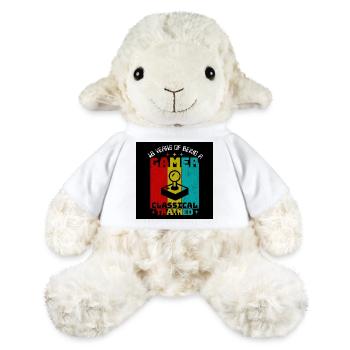 Retro Gamer 18th Anniversary - MiniFeet® Sheep Annika - white - Front