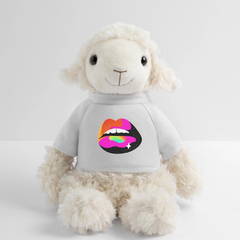 Rainbow Lip Pop Art MiniFeet® Sheep Annika