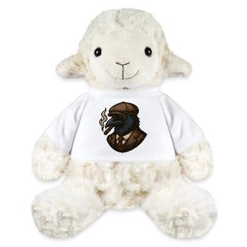 Crow Gangster with Cigar - MiniFeet® Sheep Annika - white - Front