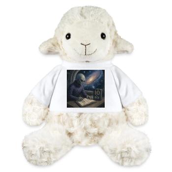 Alien Writer Cosmos - MiniFeet® Sheep Annika - white - Front