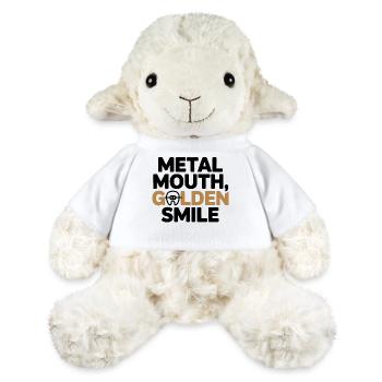 Bouche en métal Golden Smile Orthodontique Professionnel - Mouton en peluche Annika MiniFeet® - blanc - Devant
