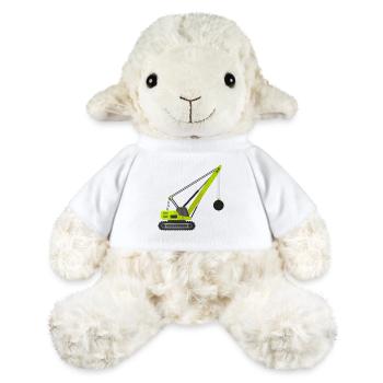 Kran für Abrissbirne - MiniFeet® Schaf Annika - Weiß - Vorne