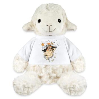 Cosmic Frog & Toadstools in the Universe - MiniFeet® Sheep Annika - white - Front