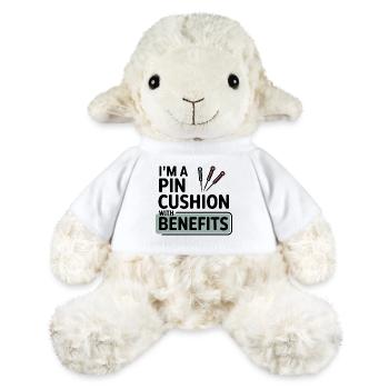 I'm A Pin Cushion With Benefits Acupuncturist  - MiniFeet® Sheep Annika - white - Front