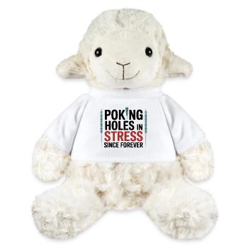 Expert professionnel en soulagement du stress acupuncteur - Mouton en peluche Annika MiniFeet® - blanc - Devant