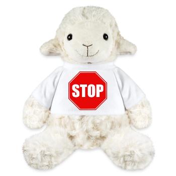 Stop - MiniFeet® Sheep Annika - white - Front