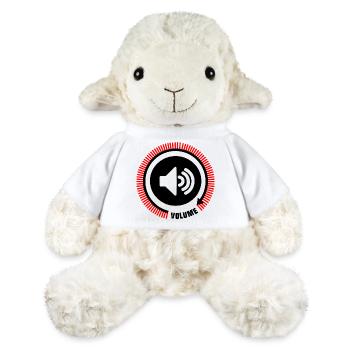 Speaker Volume Lines - MiniFeet® Sheep Annika - white - Front