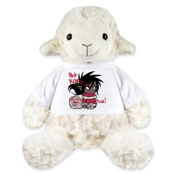 Chibi von Weihnachten - MiniFeet® Schaf Annika - Weiß - Vorne