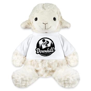 Downhill MTB Trail Logo - MiniFeet® Schaf Annika - Weiß - Vorne