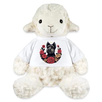 Terrier Rose Circle - MiniFeet® Sheep Annika - white - Front