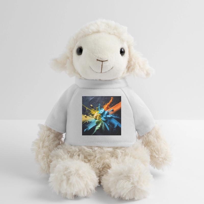 Regenbogenstaub-Explosion MiniFeet® Schaf Annika