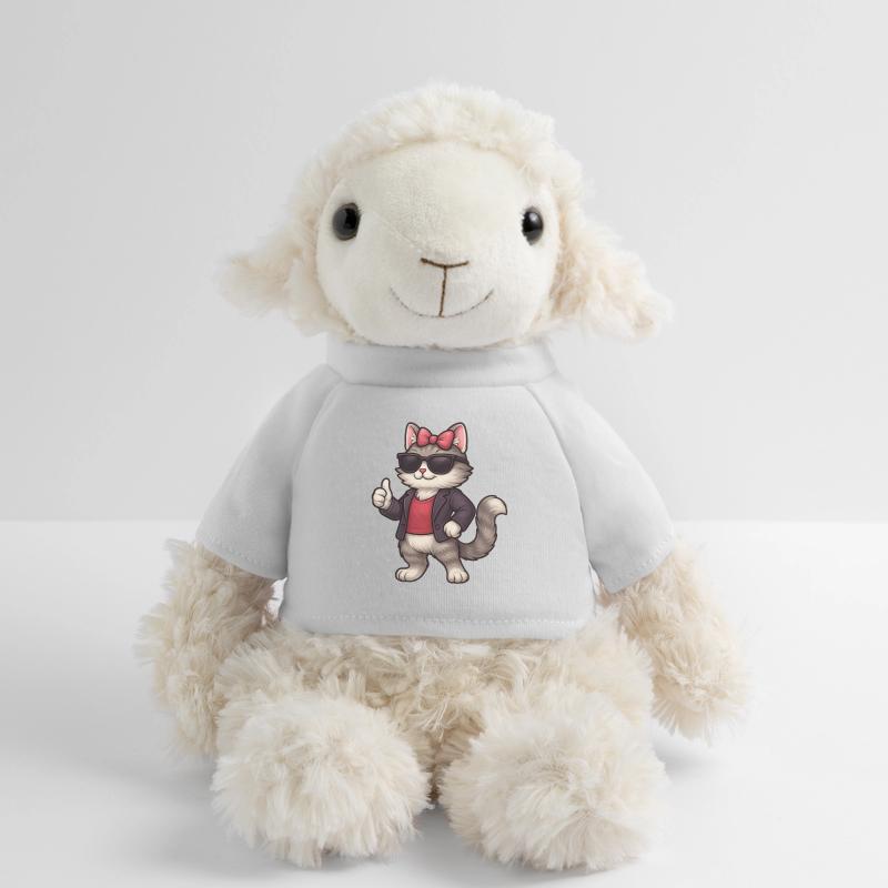 Cool cat with leather jacket MiniFeet® Sheep Annika