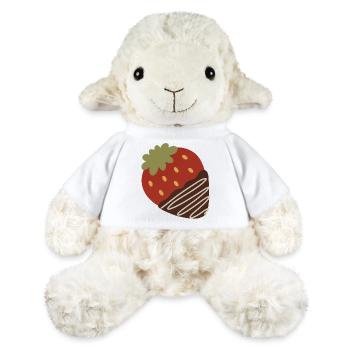 Strawberry Dipped in Chocolate - MiniFeet® Sheep Annika - white - Front