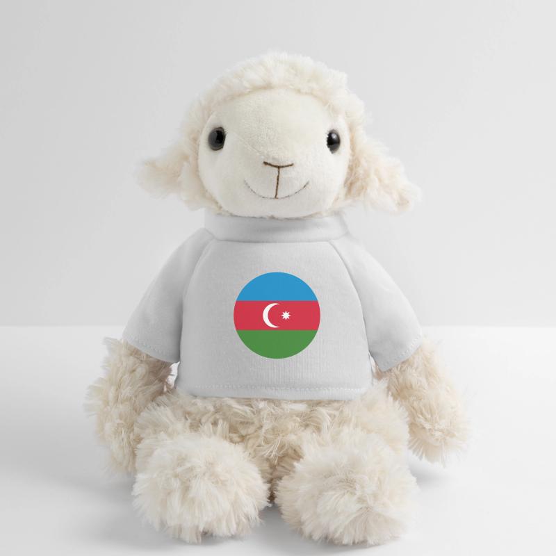 Drapeau rond de l’Azerbaïdjan Mouton en peluche Annika MiniFeet®