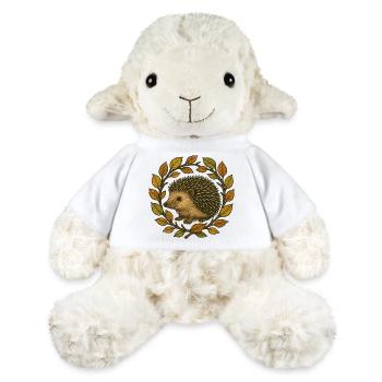 Herbst-Igelkranz - MiniFeet® Schaf Annika - Weiß - Vorne