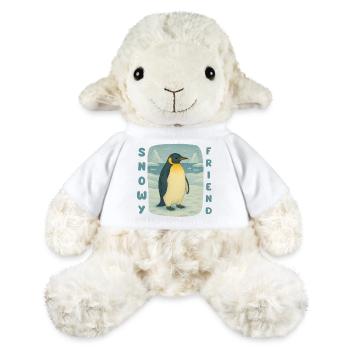 Pinguin-Schneefreund - MiniFeet® Schaf Annika - Weiß - Vorne