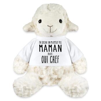 Cooking Mom the Cook Cooking Mom Mother - MiniFeet® Schaf Annika - Weiß - Vorne