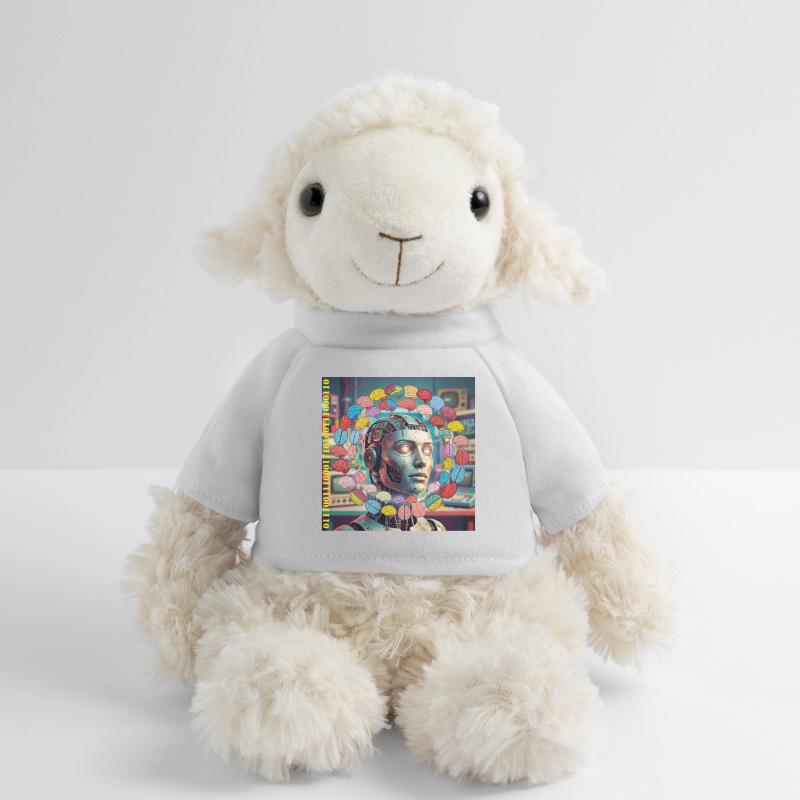 Android with brain satellites MiniFeet® Sheep Annika