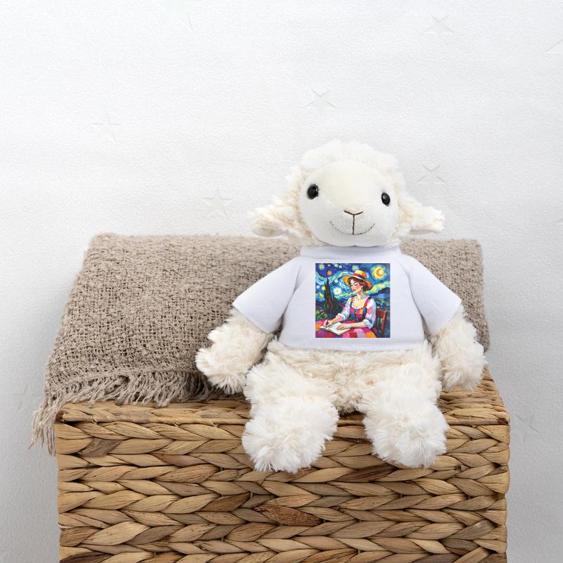 Nächtliche Patchworkschrift MiniFeet® Schaf Annika